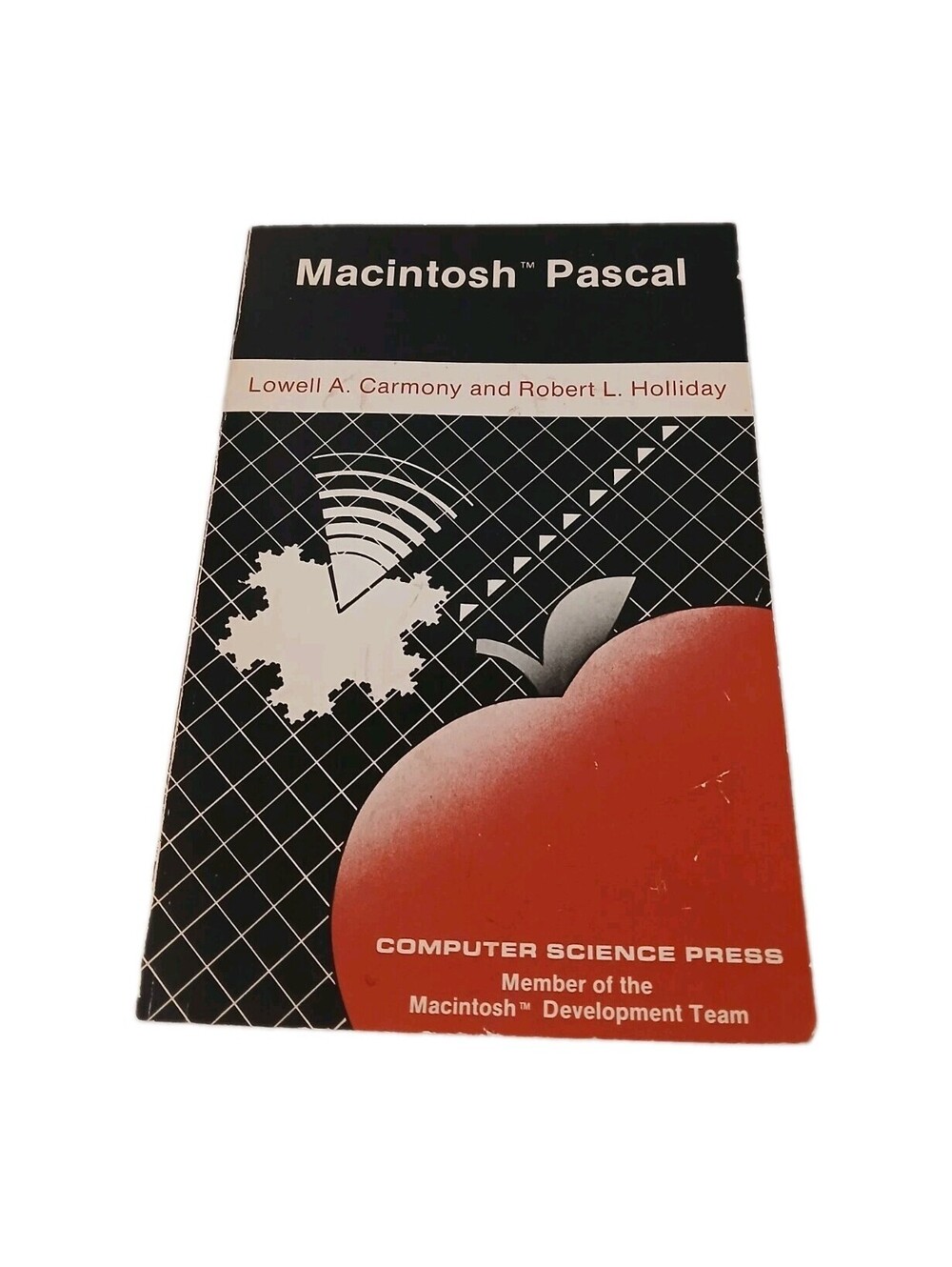 Macintosh Pascal Lowell Carmony Robert Holliday Vintage 1985 Apple Mac Tech Book